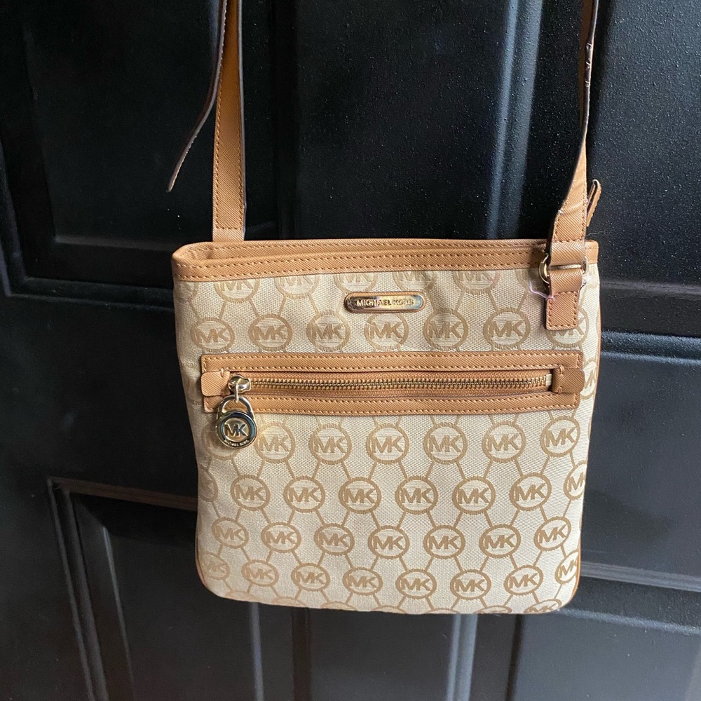 Michael Kors Tan Crossbody Bag